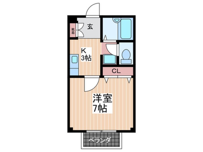 間取図 ロイヤルヒルズ　Ｂ棟