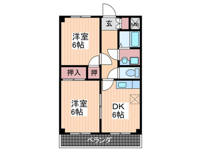 間取図 第２森下ビル