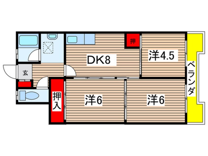 間取図 森下ビル