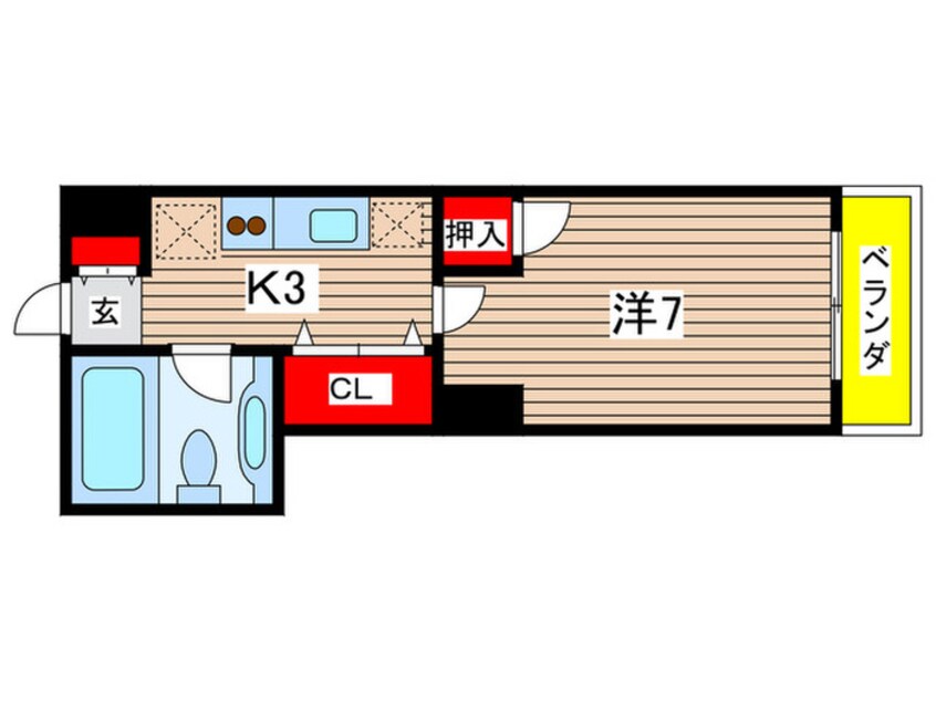間取図 第３森下ビル