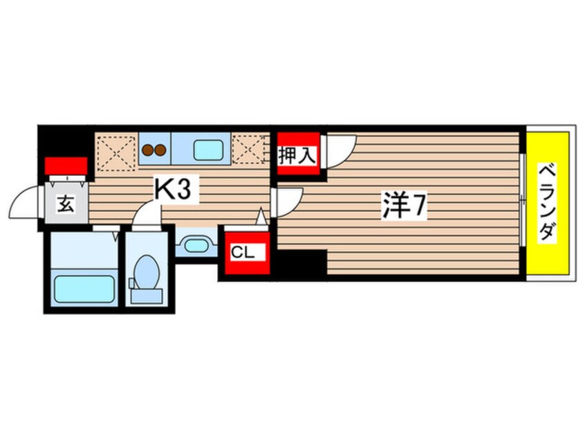 間取図 第３森下ビル
