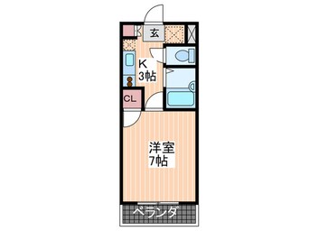 間取図 シュア－ヴ西本