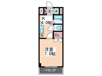 間取図 セレッソコ－ト西原