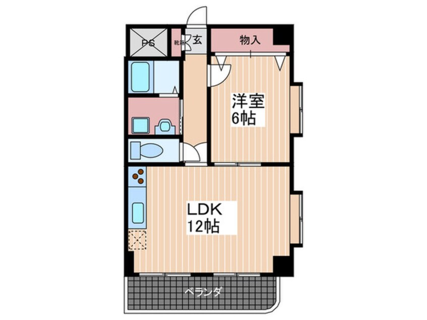 間取図 セレッソコ－ト西原