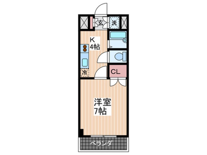 間取図 セレッソコ－ト西原