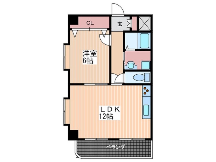 間取図 セレッソコ－ト西原