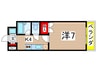 セレッソコ－ト西原 1Kの間取り