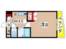 第３パロウ石田 1DKの間取り