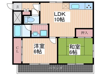 間取図 ミルキ－ウェイ