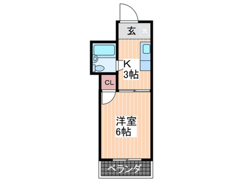 間取図 イレブンマンション