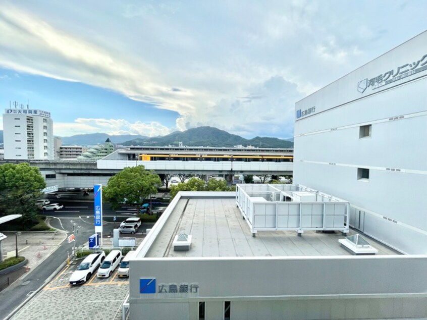 室内からの展望 フルリ－ル沖西