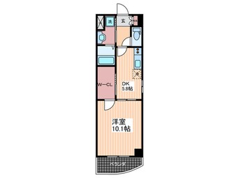 間取図 プチメゾントロワ