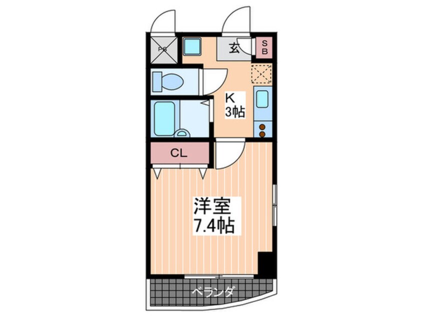 間取図 ニュ－ハ－ベスト