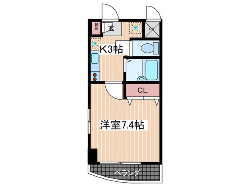 間取図 ニュ－ハ－ベスト