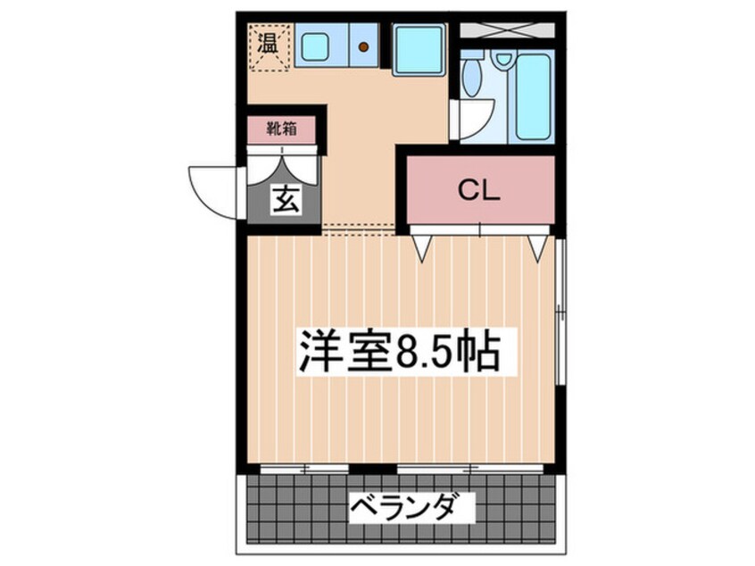 間取図 水主町ビル