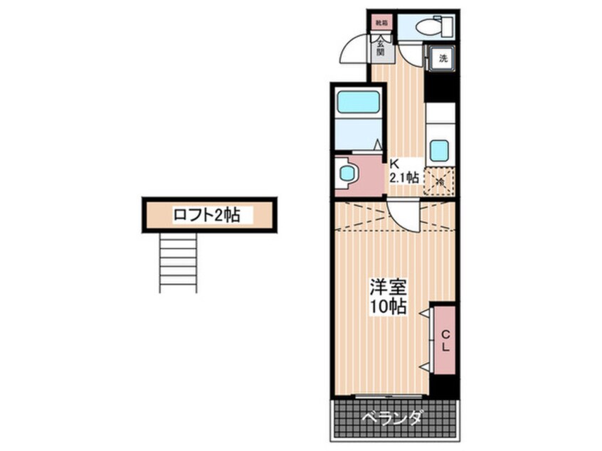 間取図 第６小谷ビル