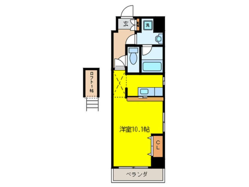 間取図 第６小谷ビル