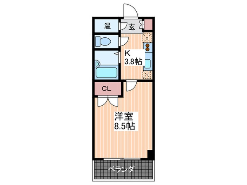 間取図 ボヌ－ルⅡ