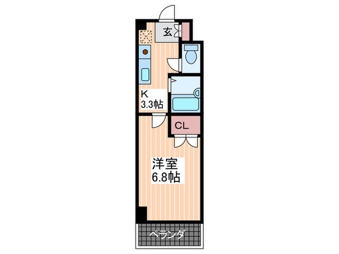 間取り図 ボヌ－ルⅡ