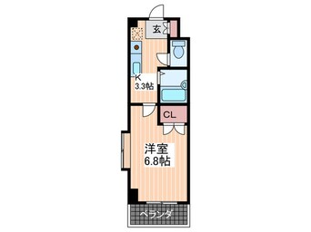 間取図 ボヌ－ルⅡ