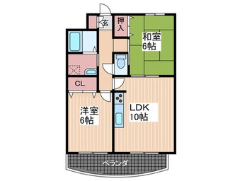 間取図 ボヌ－ルⅡ