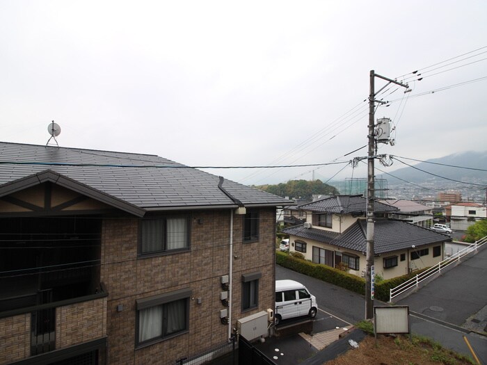 室内からの展望 サンハイツミナガＡ棟