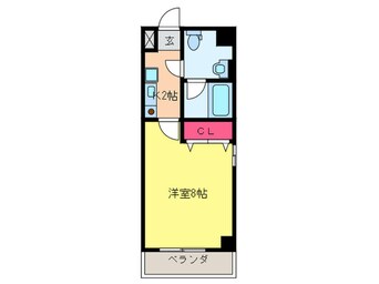 間取図 アンプレッシオン十日市