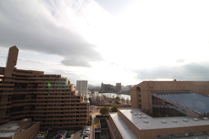 室内からの展望 ノーブル千田公園