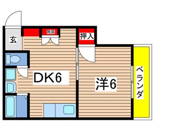 間取図 グランディ－ル