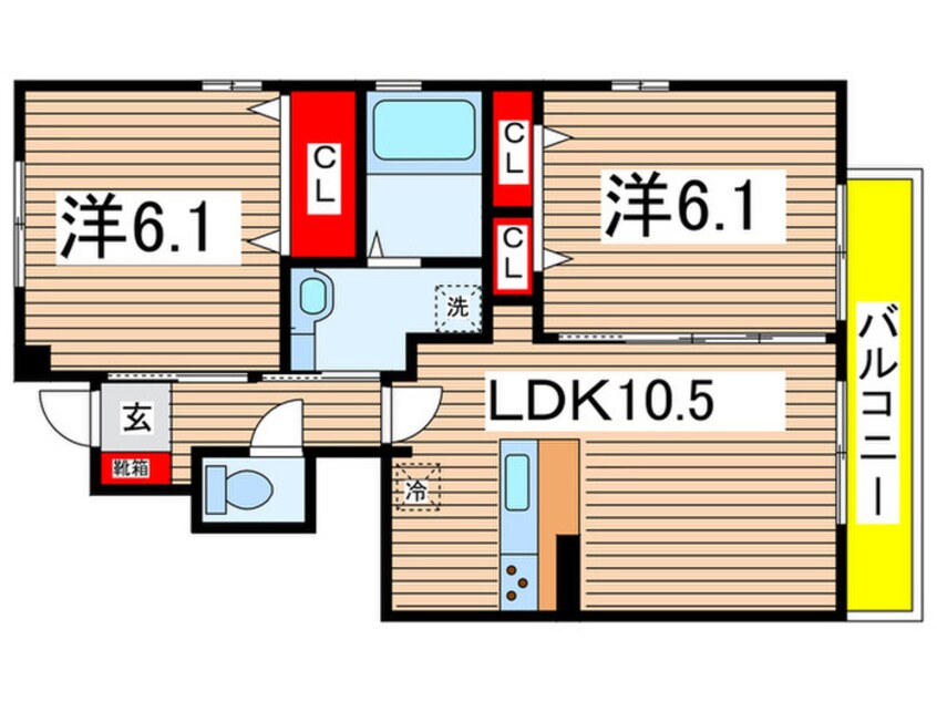 間取図 グリーンスフィア