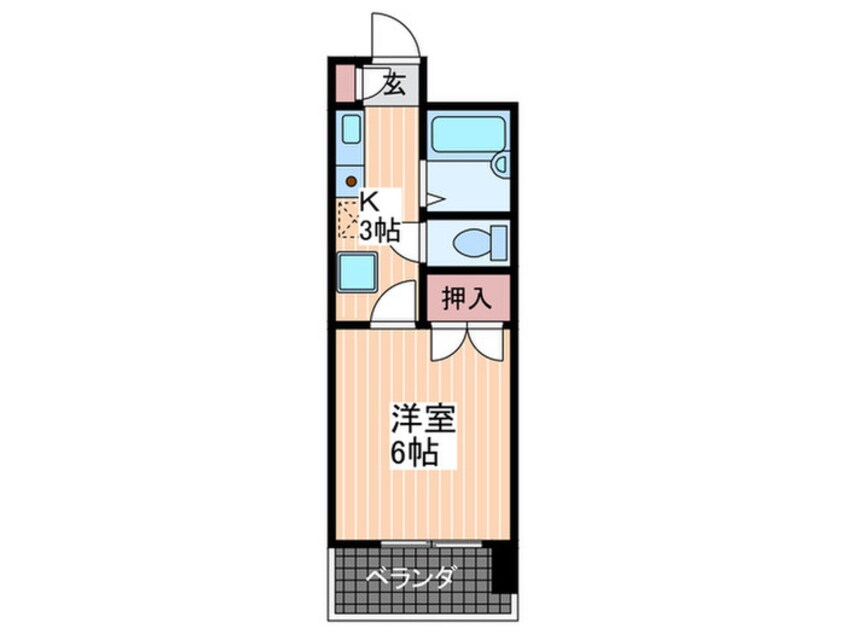 間取図 アンシャンテ