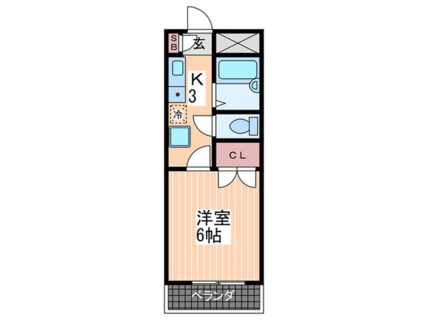 間取図 アンシャンテ