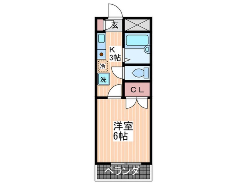 間取図 アンシャンテ