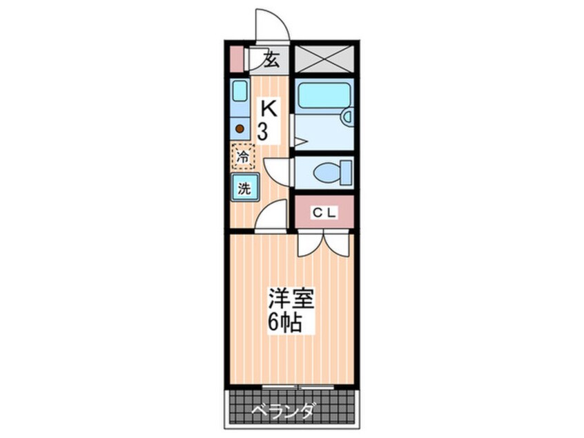 間取図 アンシャンテ