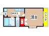 ディオグランビュー 1DKの間取り