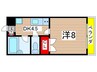 ディオグランビュー 1DKの間取り