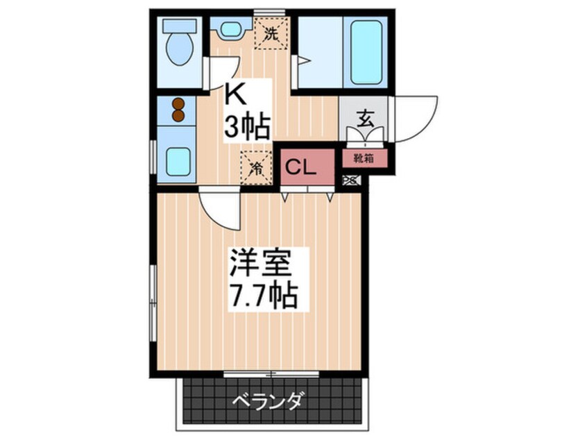 間取図 アイビックミナミ