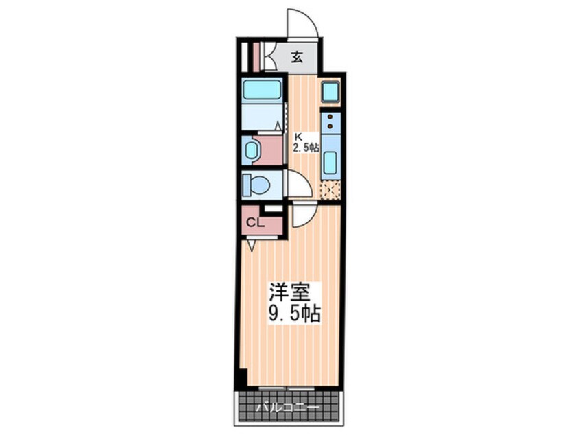 間取図 カーサヴィオラ