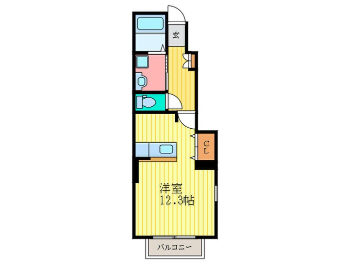 間取り図 ベルフィオ－レⅡ