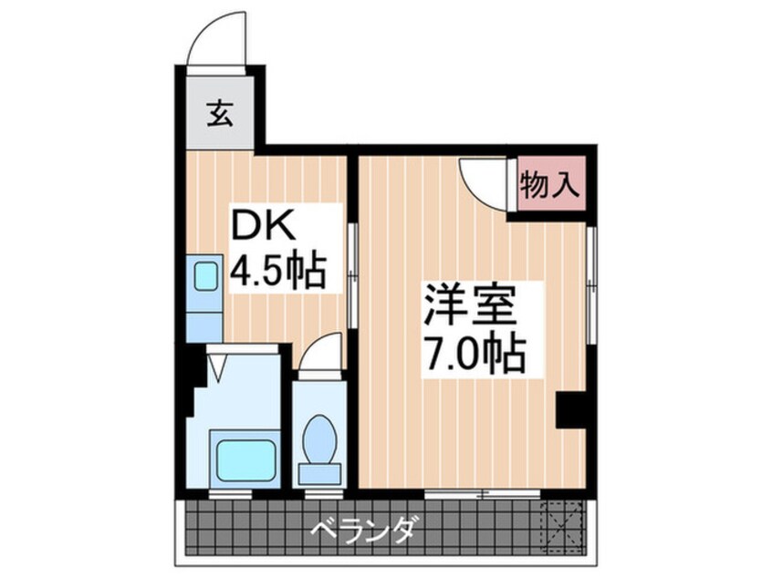 間取図 本町ビル