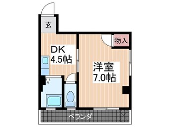 間取図 本町ビル