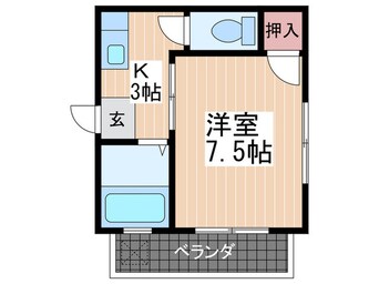 間取図 本町ビル