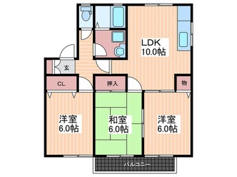 間取図 メゾンＫ＆Ｓ　Ａ棟