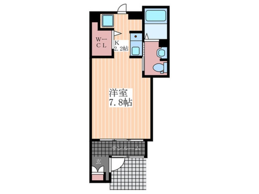 間取図 グラース・エム