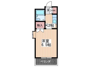 間取図 第２クリスビル