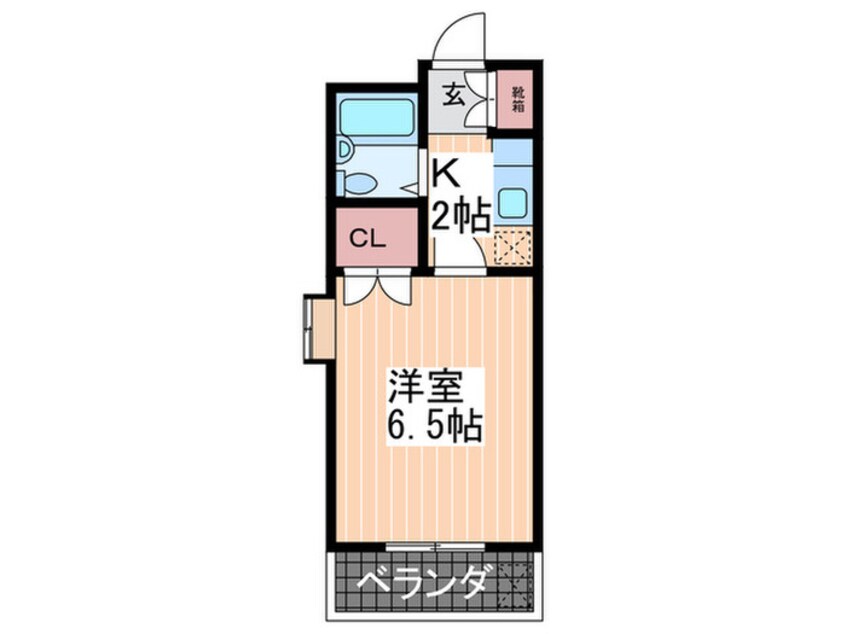 間取図 第２クリスビル