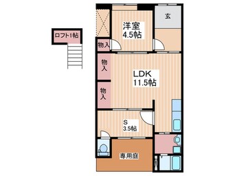 間取図 松本様貸家