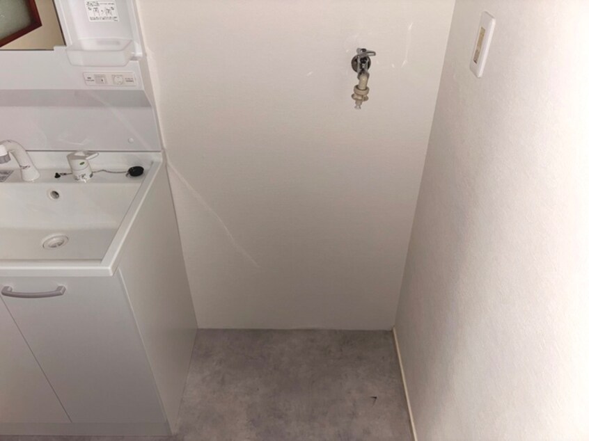 洗濯機置場 松本様貸家