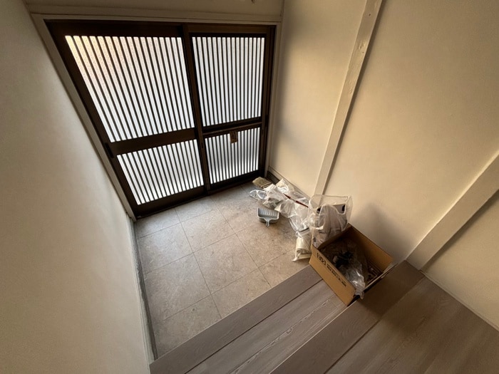 玄関 松本様貸家