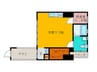 Ｍｉｌｋｙ　Ｗａｙ 1Rの間取り